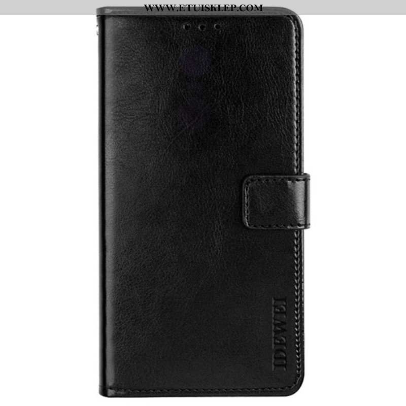 Etui Folio do Samsung Galaxy M52 5G Imitacja Skóry Idewei